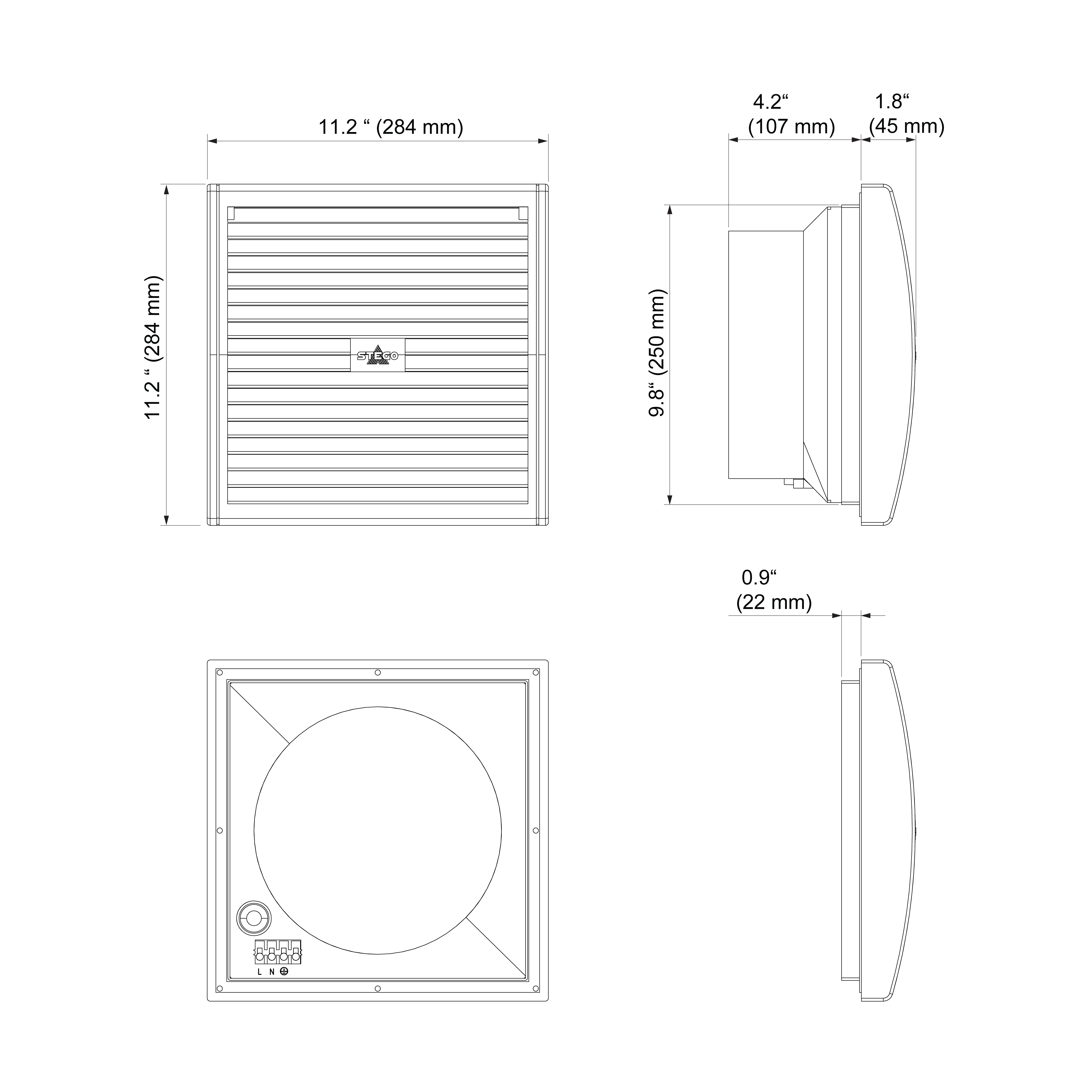 FF018-filtter-fan-size-4-drawing