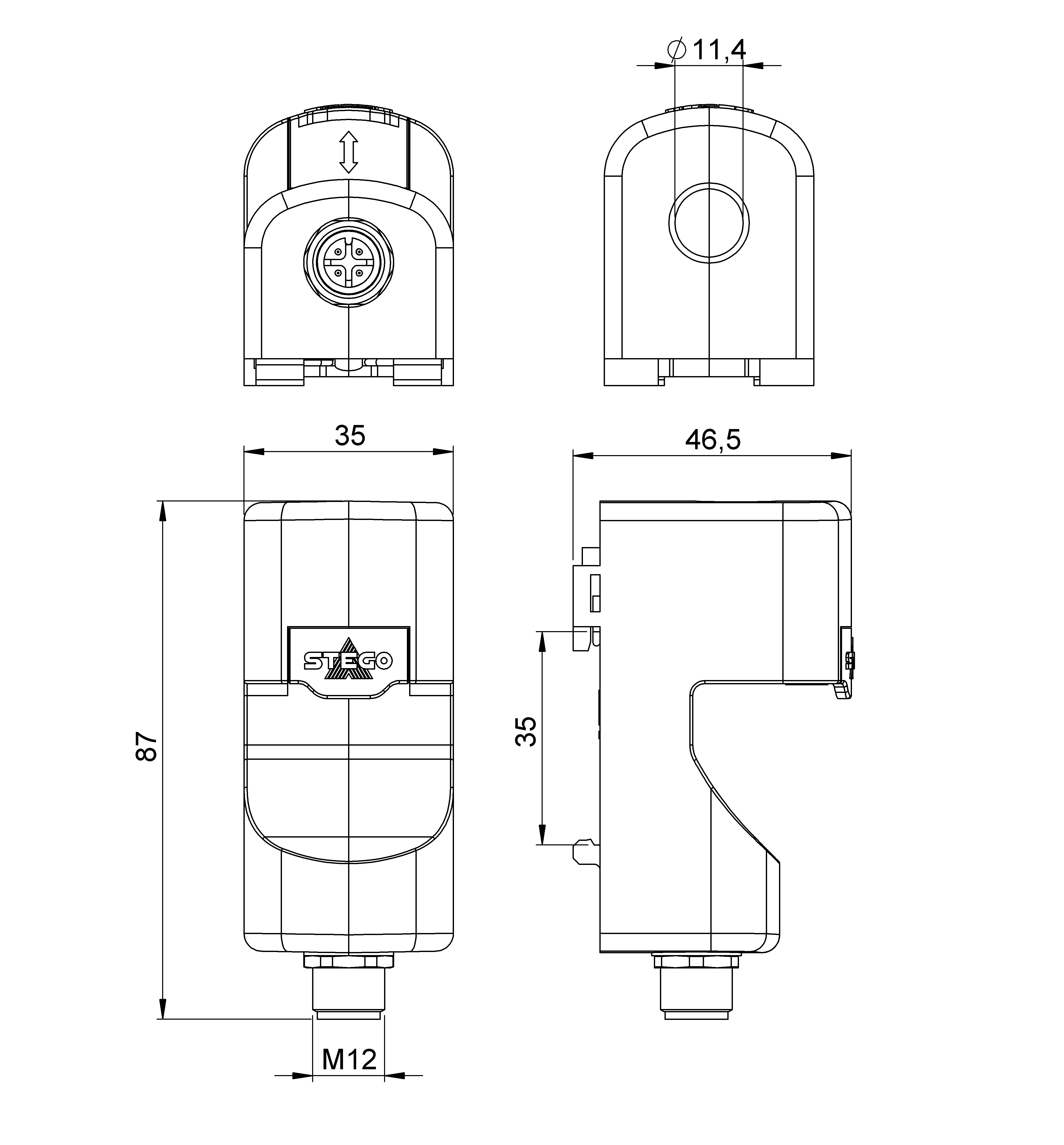 ESS076-smart-current-sensor-technical-drawing